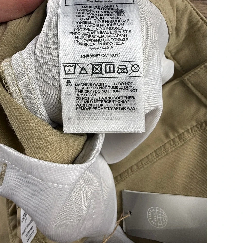 Adidas Adi Golf Shorts Mens 34" Hemp Beige Performance Khaki HG8844 NEW - Picture 6 of 11